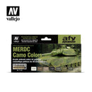 Vallejo Model Air MERDC Camouflage Set