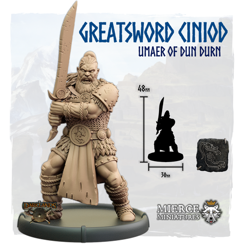 Greatsword Ciniod, Umaer of Dun Durn on Foot