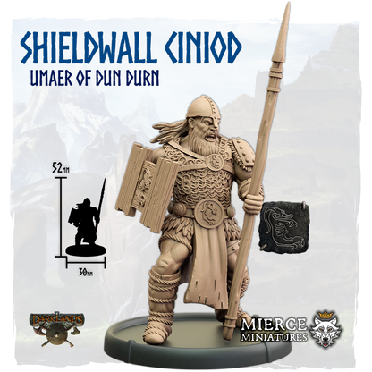 Shieldwall Ciniod, Umaer of Dun Durn on Foot