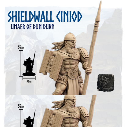 Shieldwall Ciniod, Umaer of Dun Durn on Foot