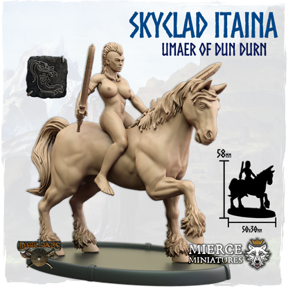 Skyclad Itaina, Umaer of Dun Durn on Pony