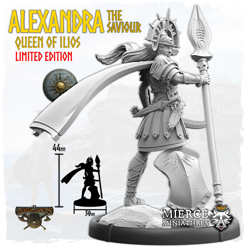 Alexandra the Saviour, Queen of Ilios