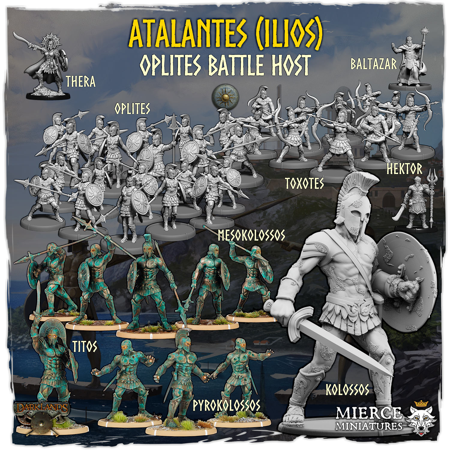 Atalantes (Ilios) Oplites Battle Host