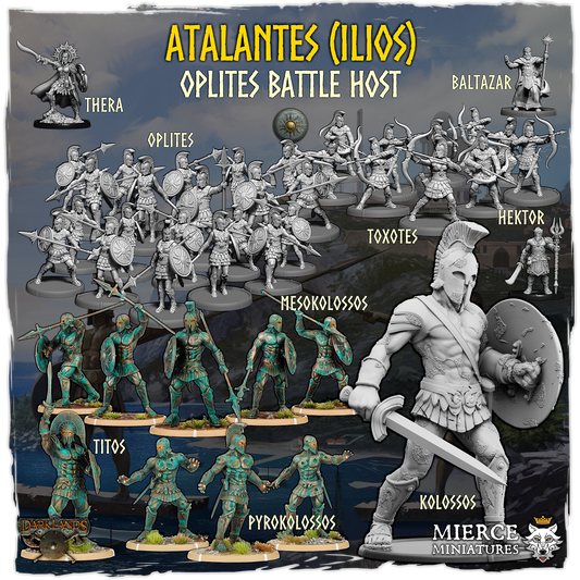 Atalantes (Ilios) Oplites Battle Host