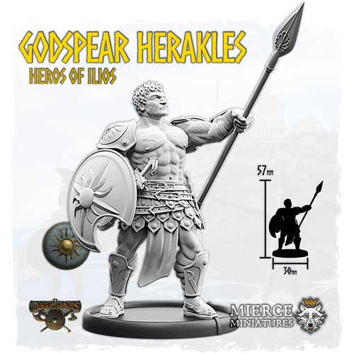 Godspear Herakles, Heros of Ilios on Foot