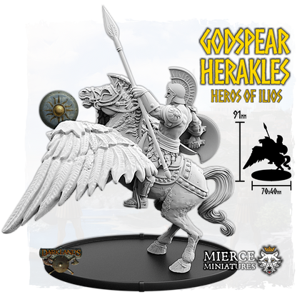 Godspear Herakles, Heros of Ilios on Pegakolossos