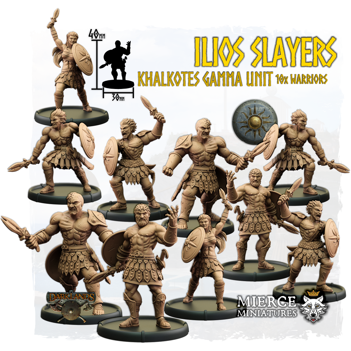 Ilios Slayers, Khalkotes Gamma of Ilios Unit (10x warriors)