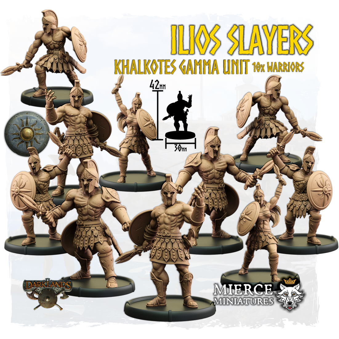 Ilios Slayers, Khalkotes Gamma of Ilios Unit (10x warriors)