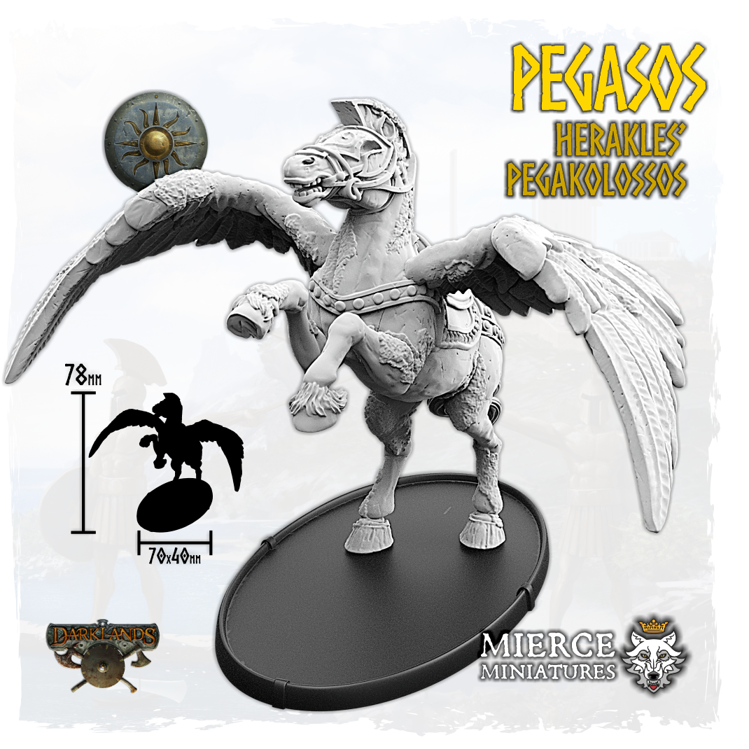 Pegasos, Herakles' Pegakolossos