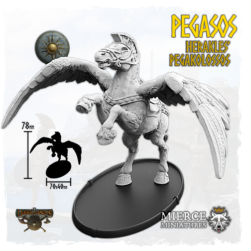 Pegasos, Herakles' Pegakolossos