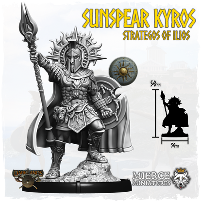 Sunspear Kyros, Strategos of Ilios on Foot