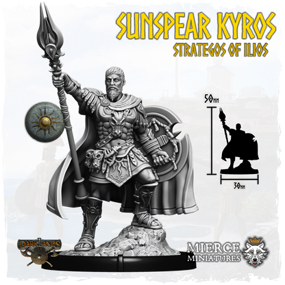 Sunspear Kyros, Strategos of Ilios on Foot
