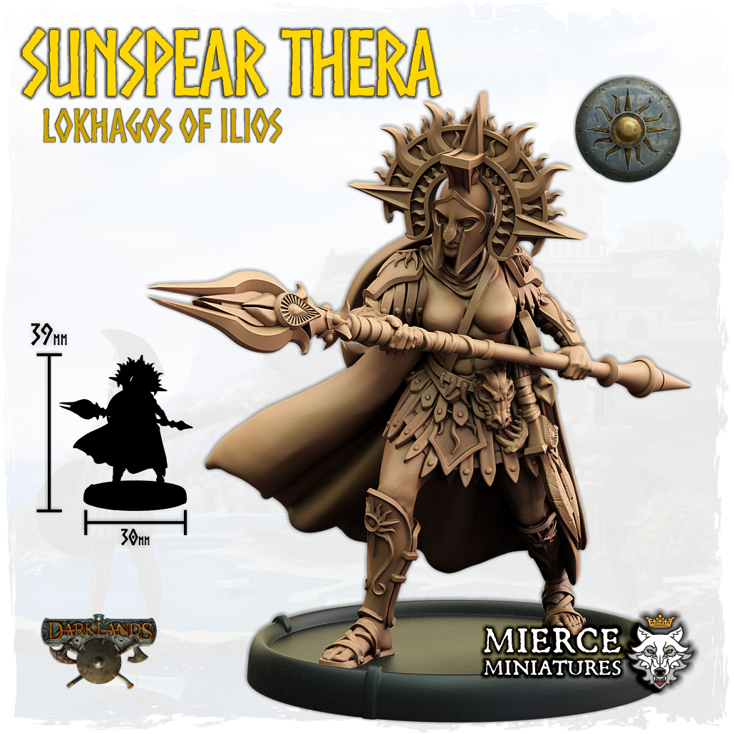 Sunspear Thera, Lokhagos of Ilios on Foot