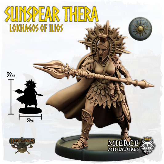 Sunspear Thera, Lokhagos of Ilios on Foot