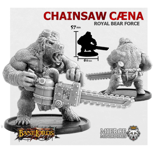 Chainsaw Cæna, Bearcraftsman First Class (Royal Bear Force)