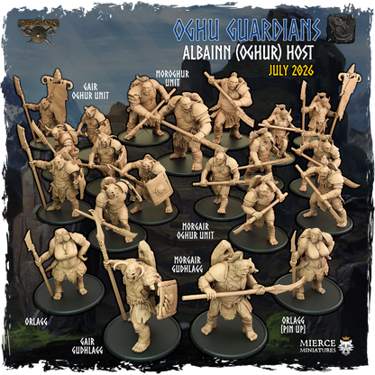 Oghu Guardians, Albainn (Fortriu) Oghur Battle Host