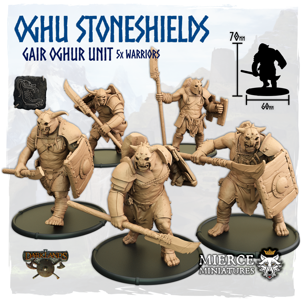 Oghu Stoneshields, Gair Oghur Unit (5x warriors)