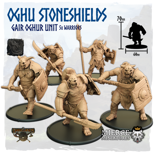 Oghu Stoneshields, Gair Oghur Unit (5x warriors)