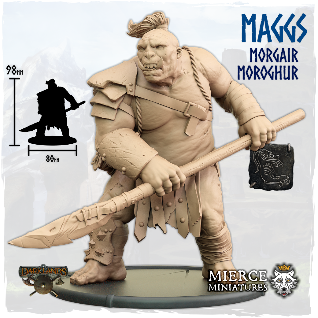 Maggs, Morgair Moroghur Warrior