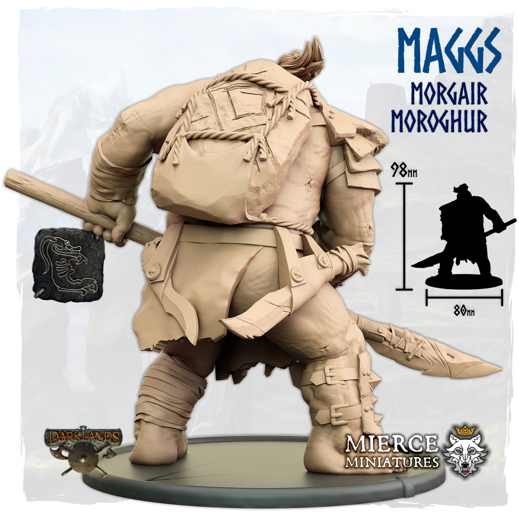 Maggs, Morgair Moroghur Warrior