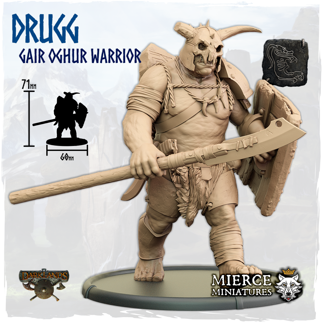 Drugg, Gair Oghur Warrior