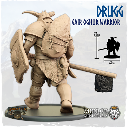 Drugg, Gair Oghur Warrior