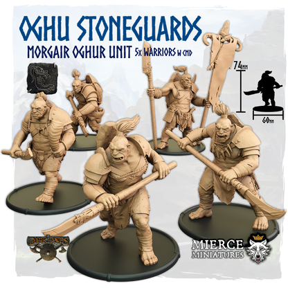Oghu Stoneguards, Morgair Oghur Unit (5x warriors w cmd)