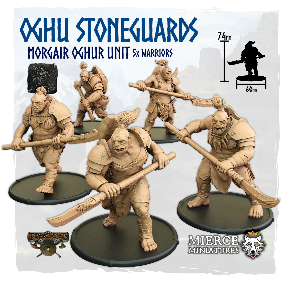 Oghu Stoneguards, Morgair Oghur Unit (5x warriors)