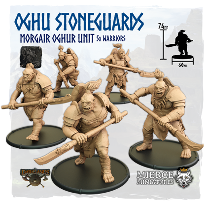Oghu Stoneguards, Morgair Oghur Unit (5x warriors)