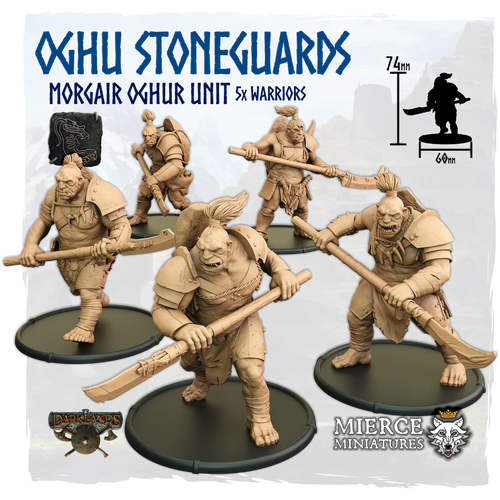Oghu Stoneguards, Morgair Oghur Unit (5x warriors)