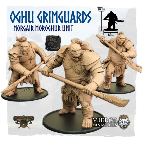 Oghu Grimguards, Morgair Moroghur Unit (3x warriors)