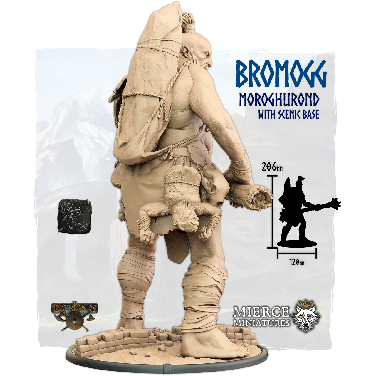 Bromogg, Moroghurond with Scenic Base