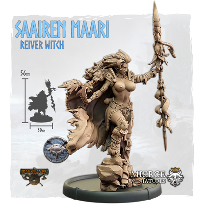 Saairen Maari, Reiver Witch on Foot [Pin Up]