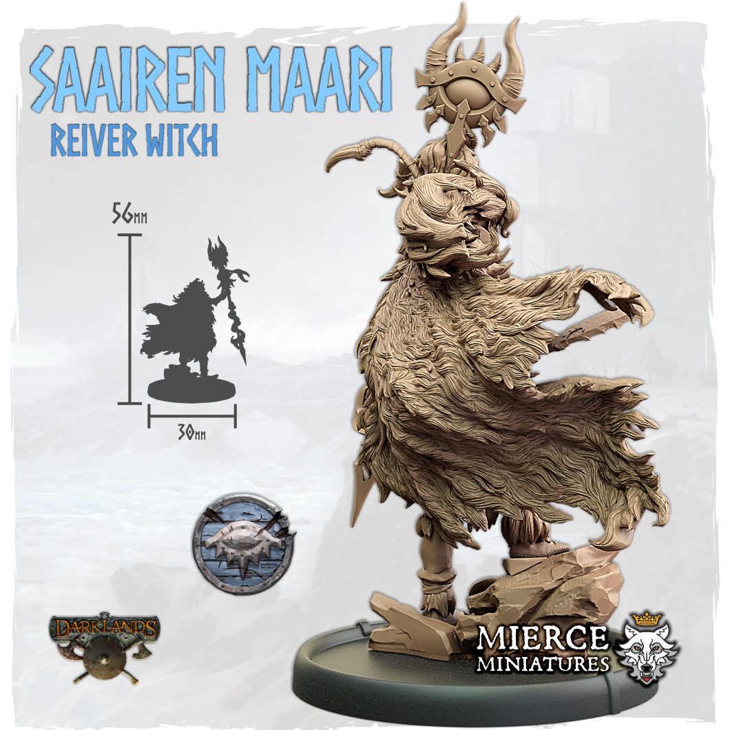 Saairen Maari, Reiver Witch on Foot [Pin Up]