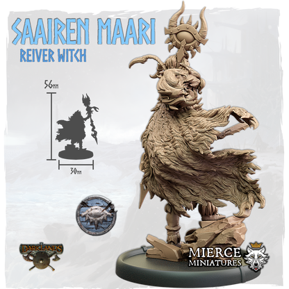 Saairen Maari, Reiver Witch on Foot [Pin Up]