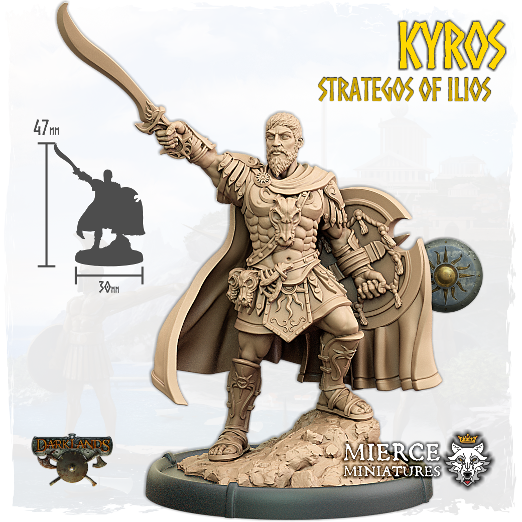 Kyros, Strategos of Ilios on Foot
