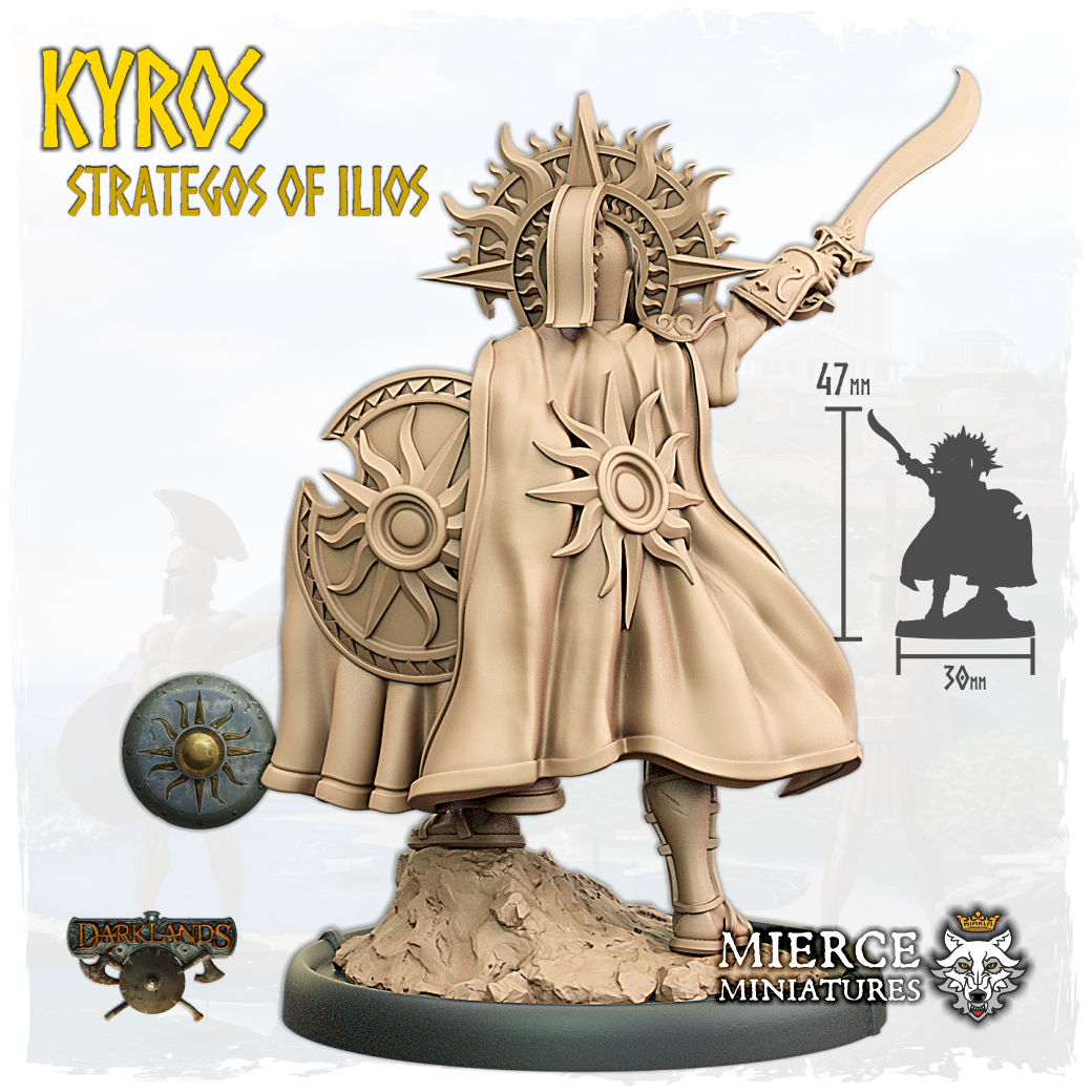 Kyros, Strategos of Ilios on Foot