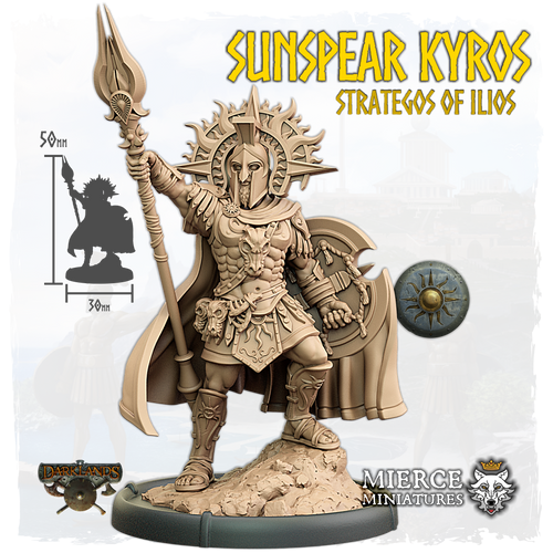Sunspear Kyros, Strategos of Ilios on Foot