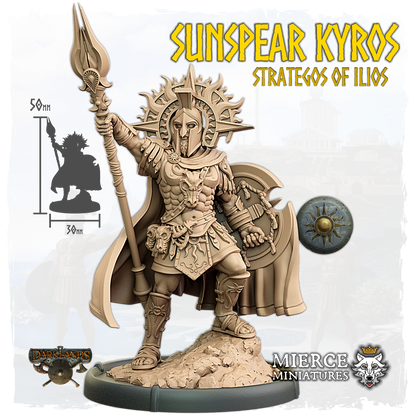 Sunspear Kyros, Strategos of Ilios on Foot