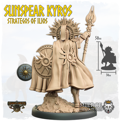 Sunspear Kyros, Strategos of Ilios on Foot