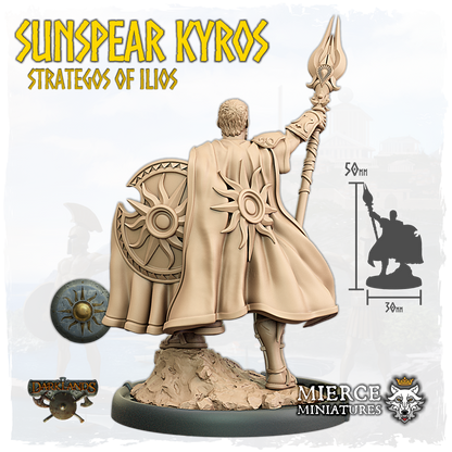 Sunspear Kyros, Strategos of Ilios on Foot