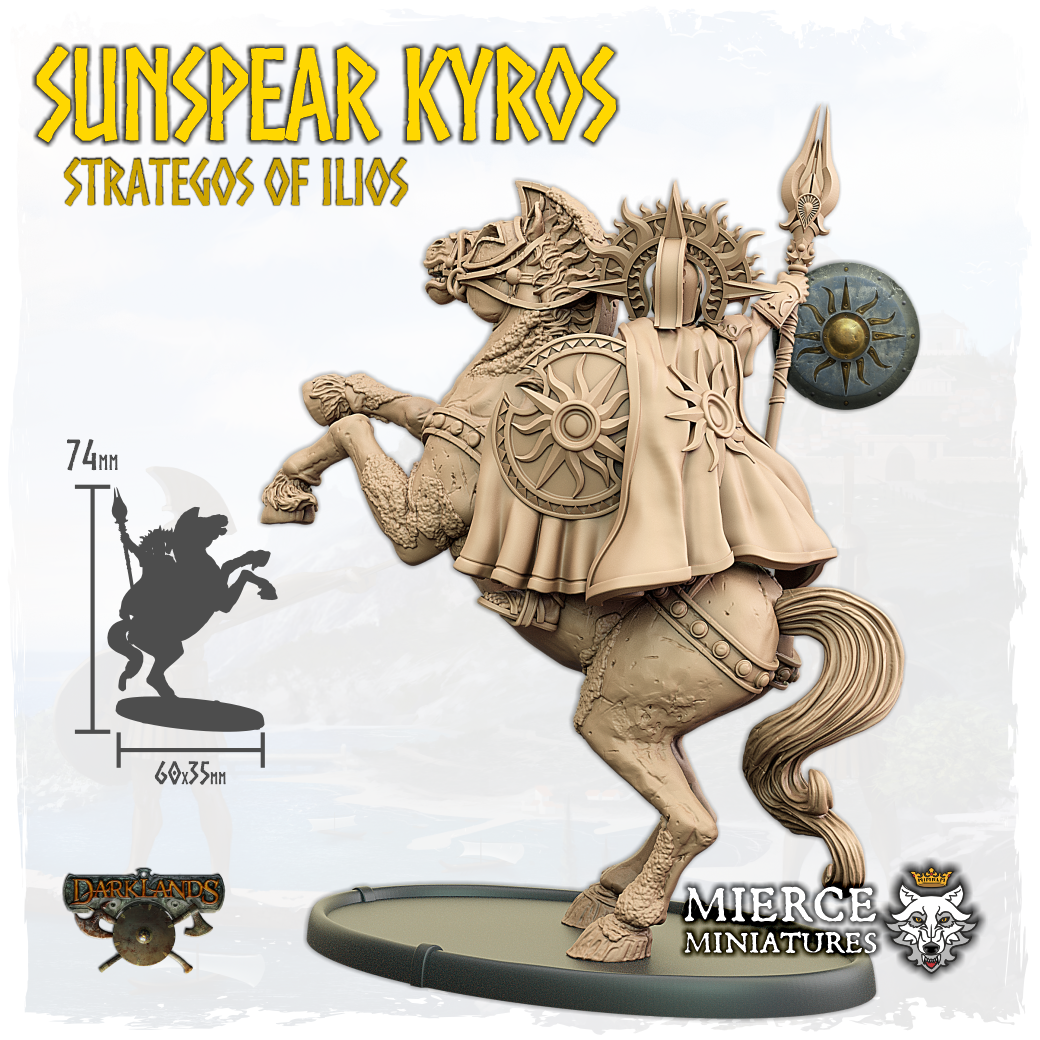 Sunspear Kyros, Strategos of Ilios on Hipakolossos