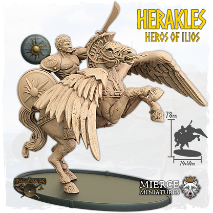 Herakles, Heros of Ilios on Pegakolossos