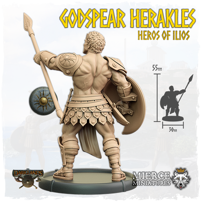 Godspear Herakles, Heros of Ilios on Foot
