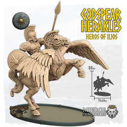 Godspear Herakles, Heros of Ilios on Pegakolossos