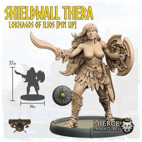 Shieldwall Thera [Pin Up], Lokhagos of Ilios