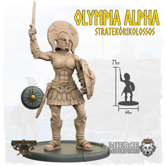 Olympia Alpha, Stratekórikolossos