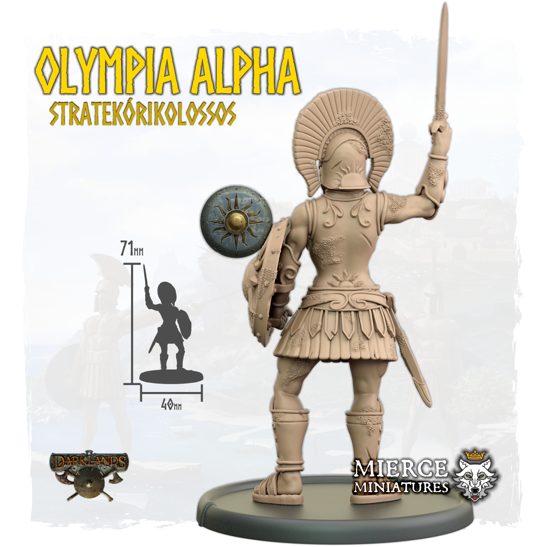 Olympia Alpha, Stratekórikolossos