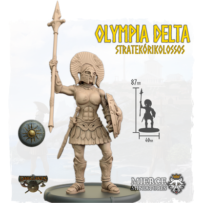 Olympia Delta, Stratekórikolossos