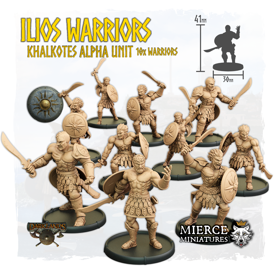 Ilios Warriors, Khalkotes Alpha of Ilios Unit (10x warriors)